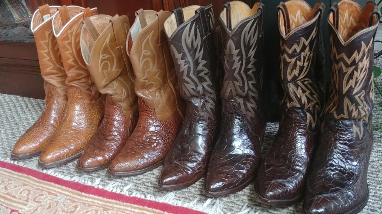 My Sea Turtle (Caguama) cowboy boot collection 🐢 - YouTube