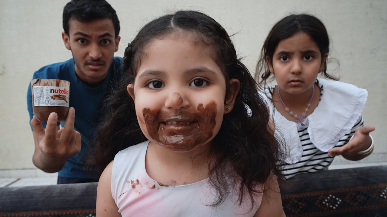 لجين تاكل نوتيلا ! ليلى وعماد مصدومين من لجين !