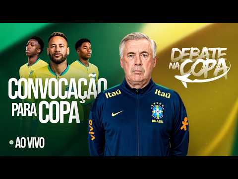 AO VIVO | ANCELOTTI CONVOCA SELEÇÃO BRASILEIRA PARA A COPA | DEBATE NA COPA | 18/05/26 #10