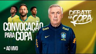 AO VIVO | ANCELOTTI CONVOCA SELEÇÃO BRASILEIRA PARA A COPA | DEBATE NA COPA | 18/05/26 #10