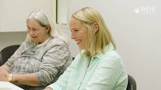 WEHI Consumer Program
Connecting with members of the community helps WEHI researchers make discoveries that improve human health.
Learn more: https://www.wehi.edu.au/research/clinical-trials/consumers-and-research/ WEHI Consumer Program