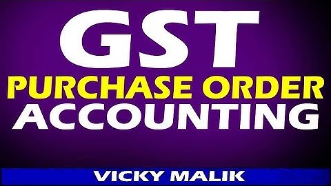 Tally ERP 9 Purchase Order Process with GST, Purchase Order and Sales Order in Tally ERP 9, #Tally