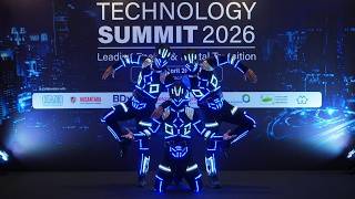 Interactive LED Dance Performance Indonesia