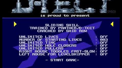 sliding skill trainer by d-tect for Amiga