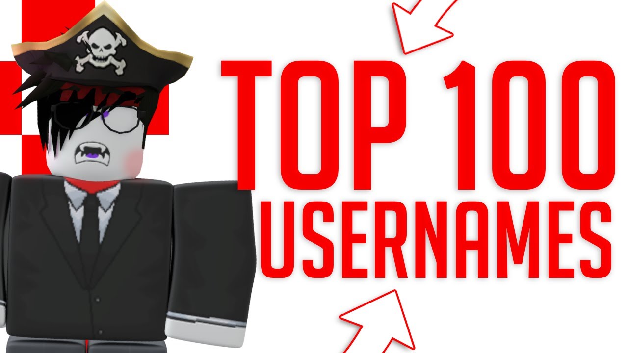 Update TOP 100+ Cool ROBLOX Usernames For Roblox!
