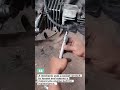 Fast Motorcycle Engine Bolt Removal with Socket Wrench! #Mechanic #Tools #Shorts