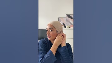 Easy Jersey Hijab Style Tutorial #hijabtutorial #hijabstyle #hijabi
