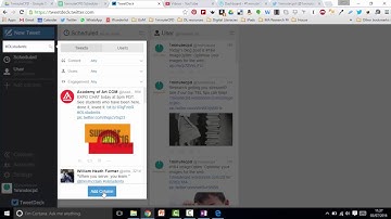 #249 Follow a hashtag using Tweetdeck #awesome