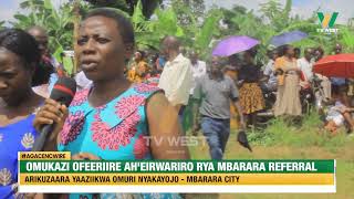 Agacencwire: Omukazi ofeereire ahari Mbarara Referral Hosital arikuzaara yaziikwa eriizooba