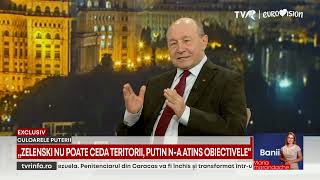 Fostul președinte Traian Băsescu, invitat la Culoarele Puterii, de la TVR INFO