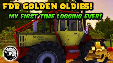 First Time Logging Ever! - Farming Simulator - FDR Logging