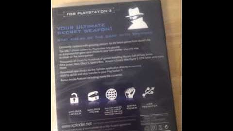 XPLODER  CHEAT SYSTEM PS3 2013