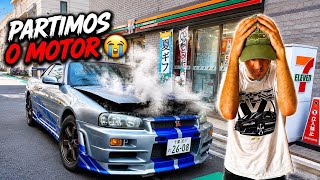 PARTIMOS O MOTOR DO NOSSO NISSAN SKYLINE R34 !!! 😭 | DIDITV
