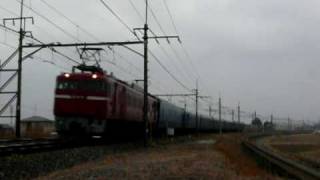 EF81-91+24系6B 乗務員訓練