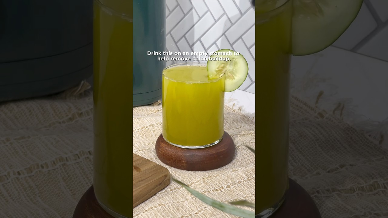 Flush Toxins Fast! Easy Colon Cleanse Juice for Gut Health