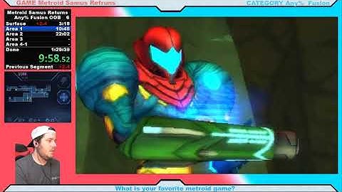 (WR) 1:26:48 Any% Fusion. Metroid: Samus Returns