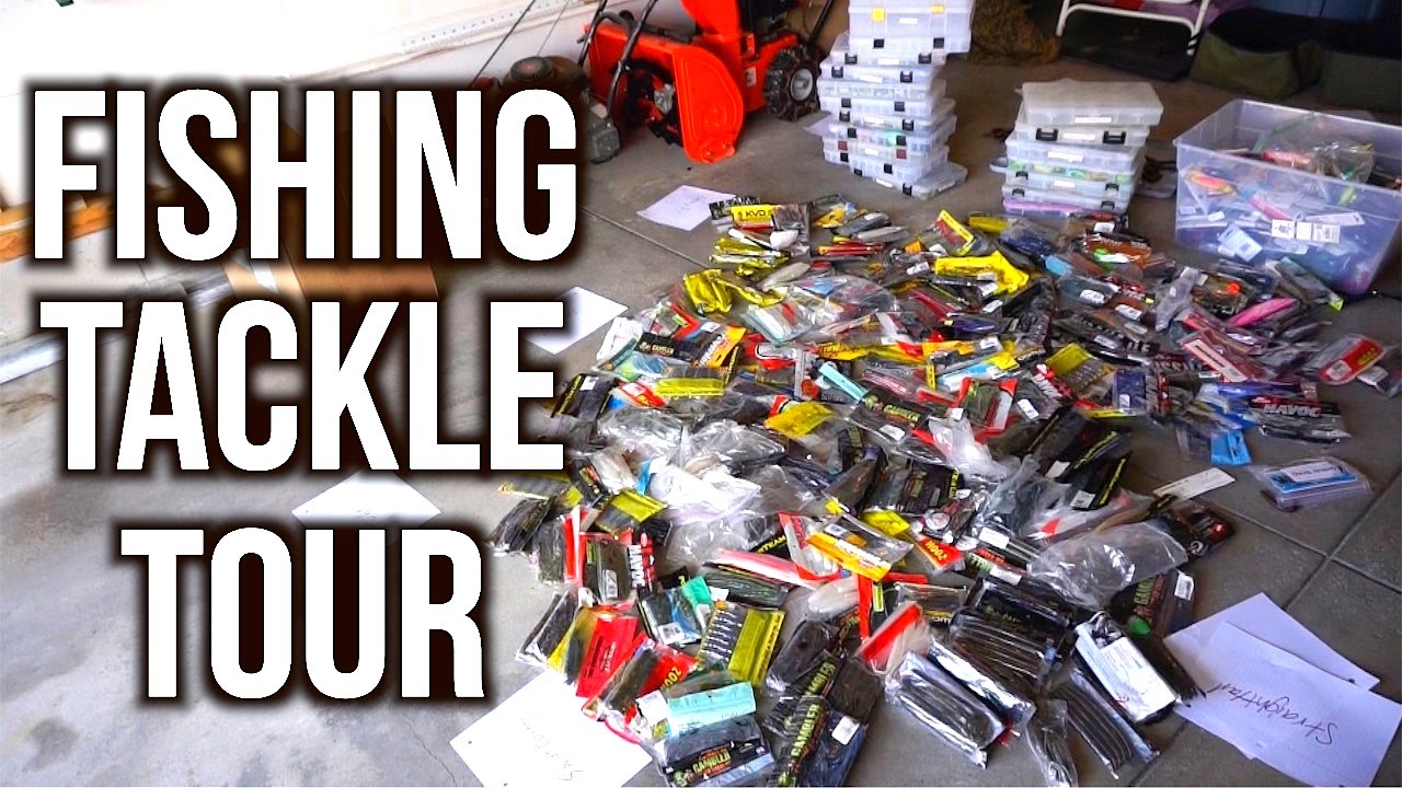 TACKLE ORGANIZATION DAY! - All My Bass Fishing Gear 2016 