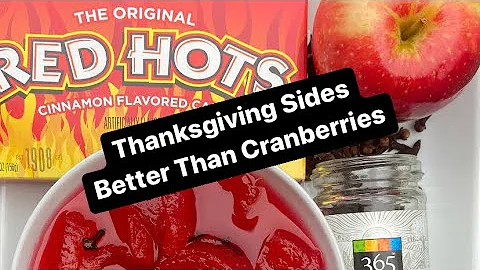 Thanksgiving Red Hots Cinnamon Apples