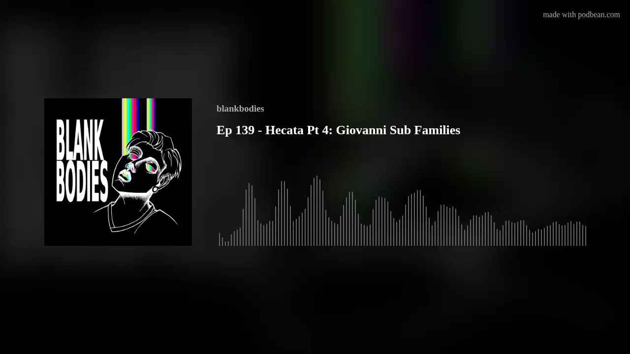 Ep 139 - Hecata Pt 4: Giovanni Sub Families