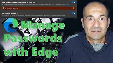 🔐How to manage passwords online with Edge [Auto-Generate Strong password, leaked password]