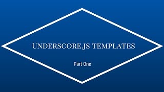 How to Use Underscore.js Templates
