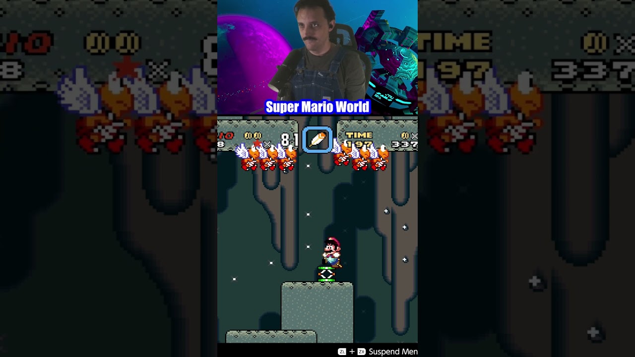 Mario ascends underground w/ a trampoline! | Super Mario World | 1991 | Nintendo Switch 2 | Part 1