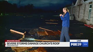 Storm storms leave their mark on central Indiana