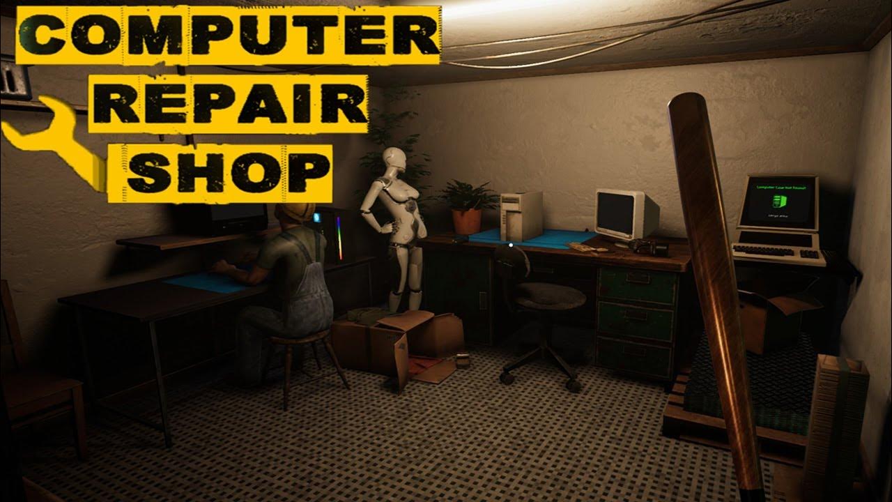 Computer Repair Shop No Commentary Gameplay Simulator Game - YouTube