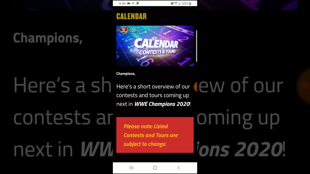 Champions Calendar Has Been Updated So Let s See What s Up YouTube