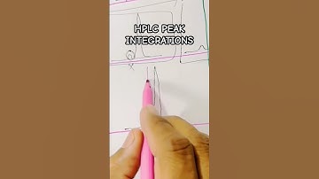 HOW TO INTEGRATE HPLC PEAKS  #shorts #ytshorts #youtubeshorts