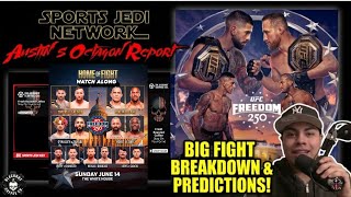 UFC FREEDOM 250 LIVE WATCH ALONG: Topuria vs. Gaethje & Pereira vs. Gane | Austin’s Octagon Report