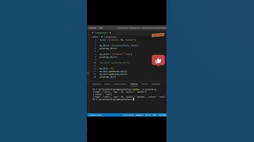 #python dictionaries | merging two dictionaries | full video link in description #shorts #ytshorts