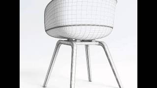 AAC22 Chair 3D model from CGTrader.com
