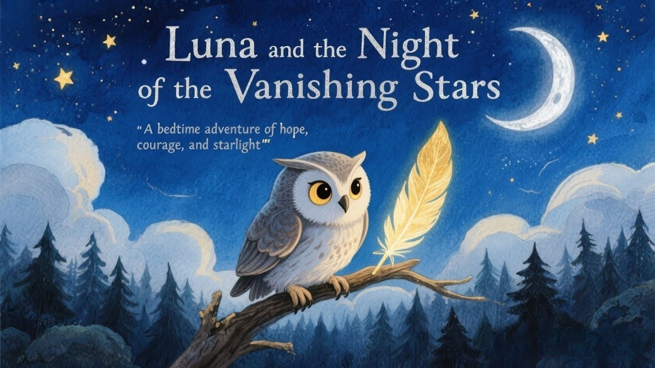 Vanishing Stars 🌌🦉 | Luna’s Magical Bedtime Story ✨