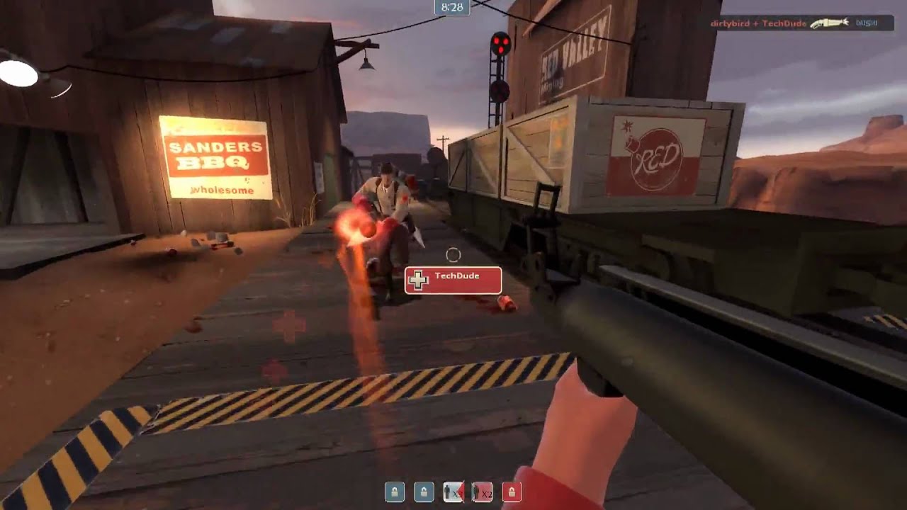 TF2 Backcap Save on cp_badlands