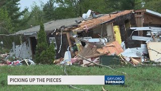 Picking up the pieces: Community rallies around Gaylord after devastating tornado