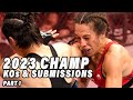 Every Finish From 2023&#39;s UFC Champions || Part 1