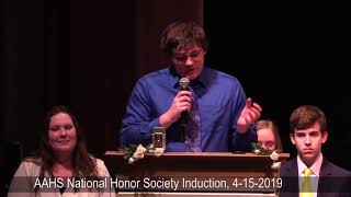 National Honor Society Induction Ceremony 2019