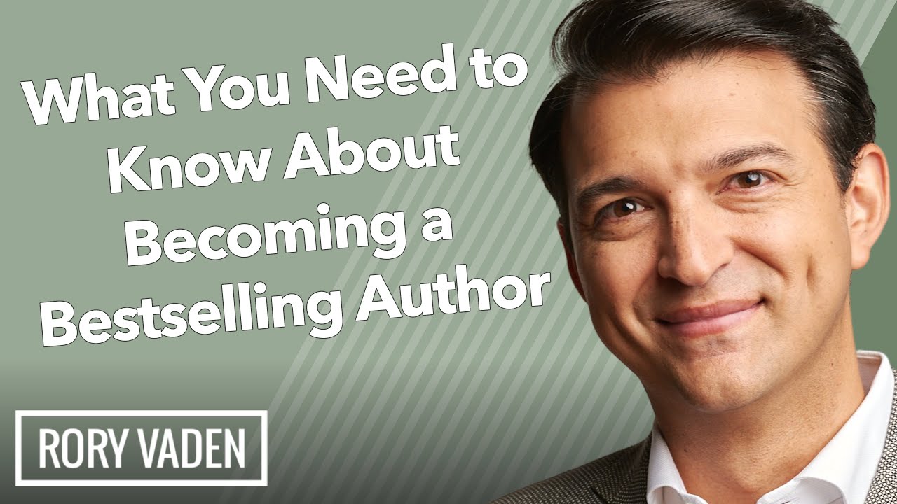 What You Need to Know About Becoming a Bestselling Author - YouTube