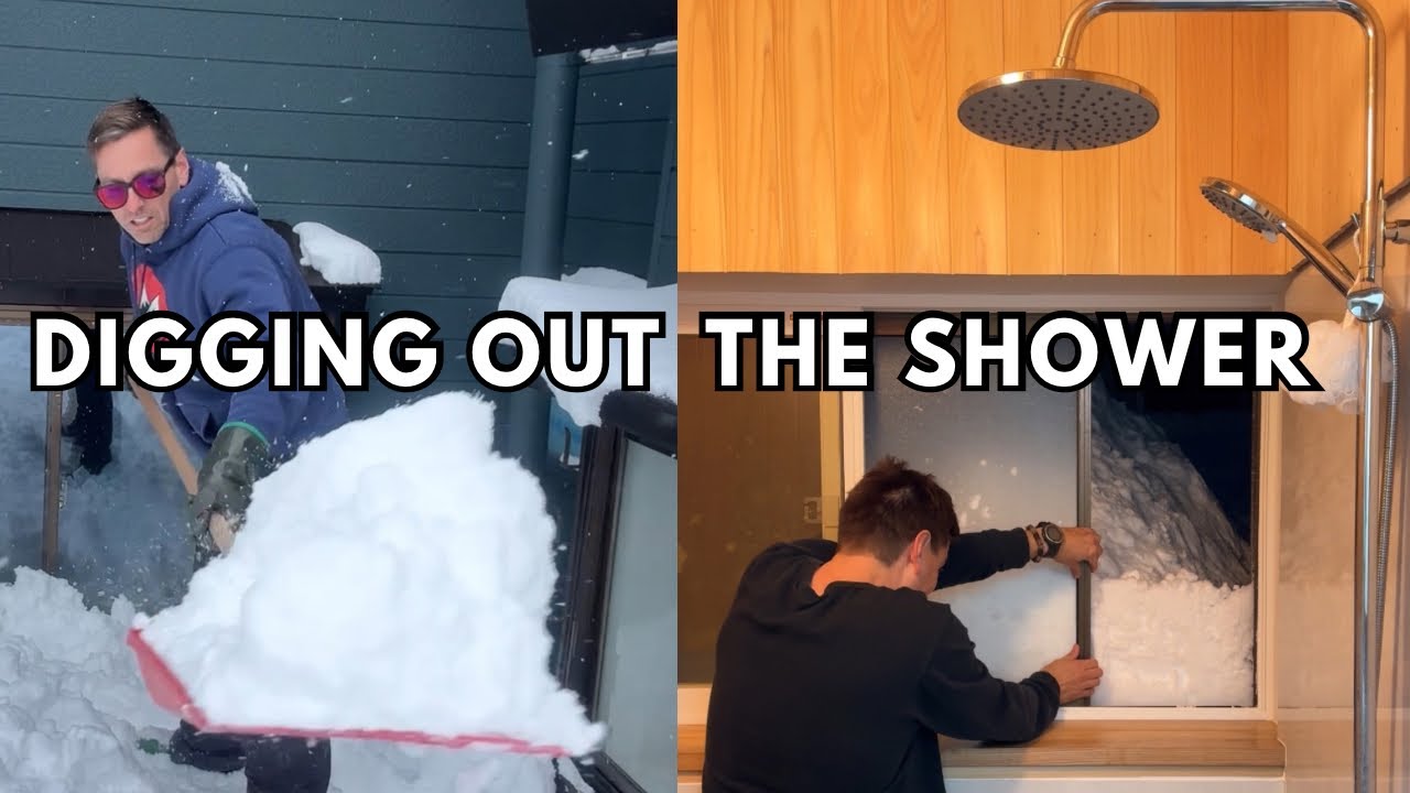 Too much snow! Myoko Japan