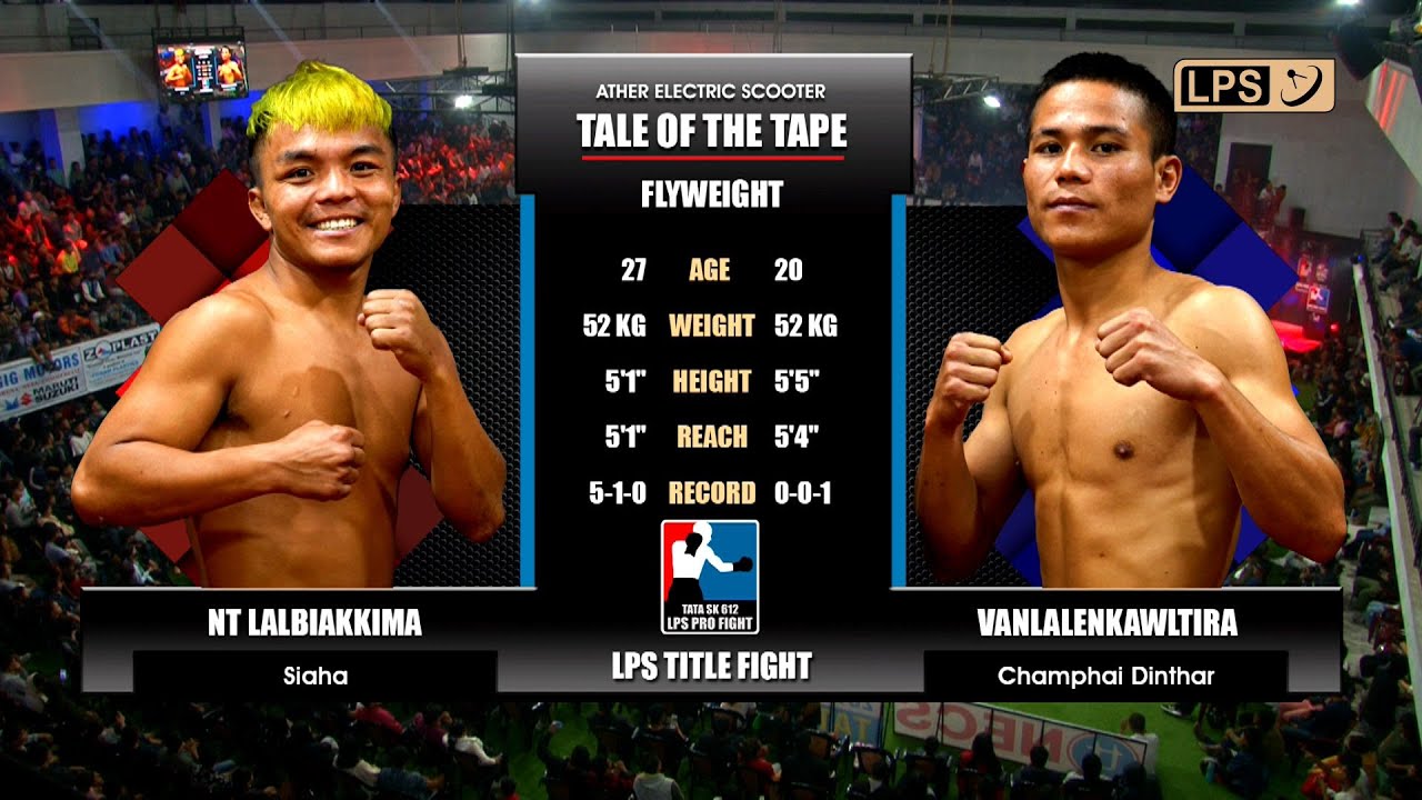 LPS PRO FIGHT TITLE FIGHT | NT LALBIAKKIMA VS VANLALENKAWLTIRA | FULL FIGHT 🥊
