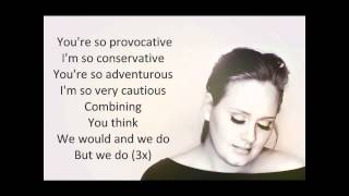 Adele - My same lyrics/letra