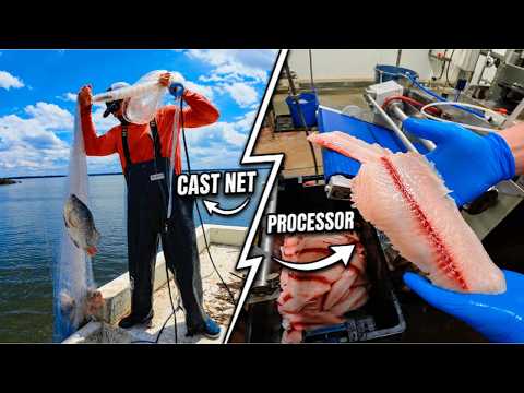 From Cast Net to Processor... What Happens To Wild Tilapia!