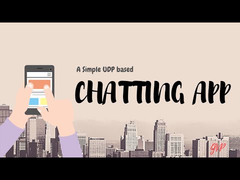 Multiple Client Chatting Application using UDP Protocol in JAVA || Computer Networks Project