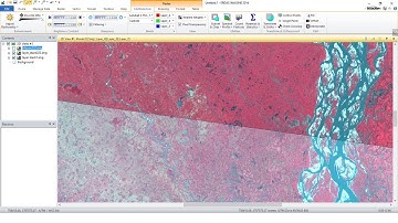 Mosaic Satellite Images Using ERDAS Imagine 2014  || Satellite Image Processing