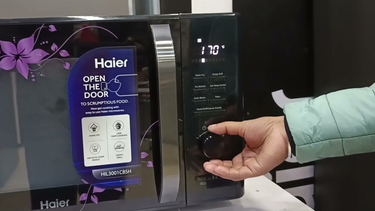How to use haier microwave oven