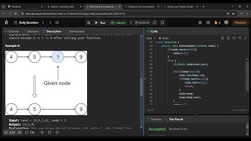 Delete Node in a Linked List LeetCode | Problem of The Day | Java