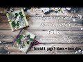 Tutorial 6/15 Folio Lovely when you Smile & Folio Plum in Chocolate   page 3 blanco +  decoration