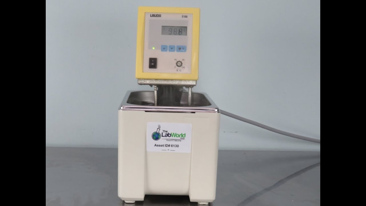 Lauda E 100 Circulating Water Bath YouTube