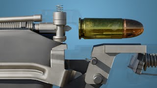 How Does a Bullet Work 3D Animation.